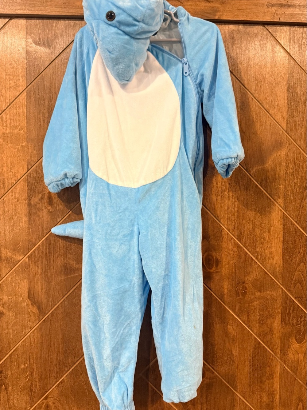 Blue Shark Plush Kids One-Piece C